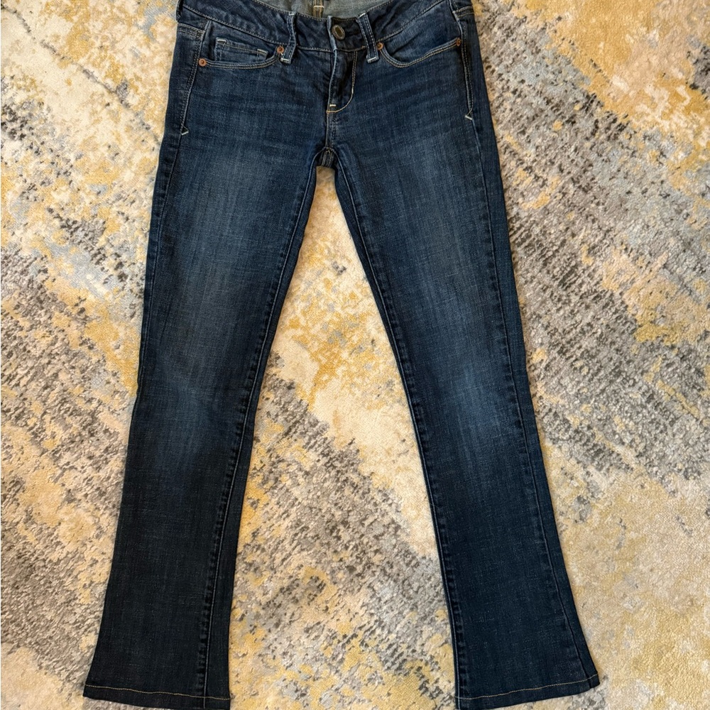 American Eagle Blue Women's “Skinny Kick” Jeans, Size 0